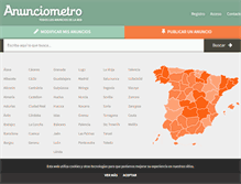 Tablet Screenshot of anunciometro.com